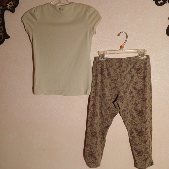 Knitworks Cream Tee with Rose Embellishment - Picture 3 of 7